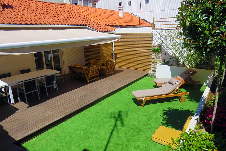 Casaplayasanxenxo jardin y terraza