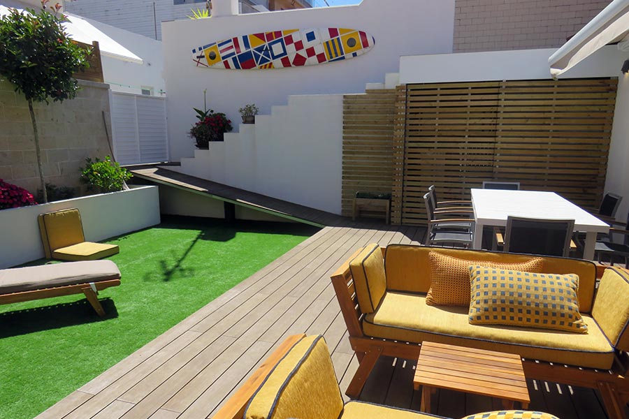 Casaplayasanxenxo terraza