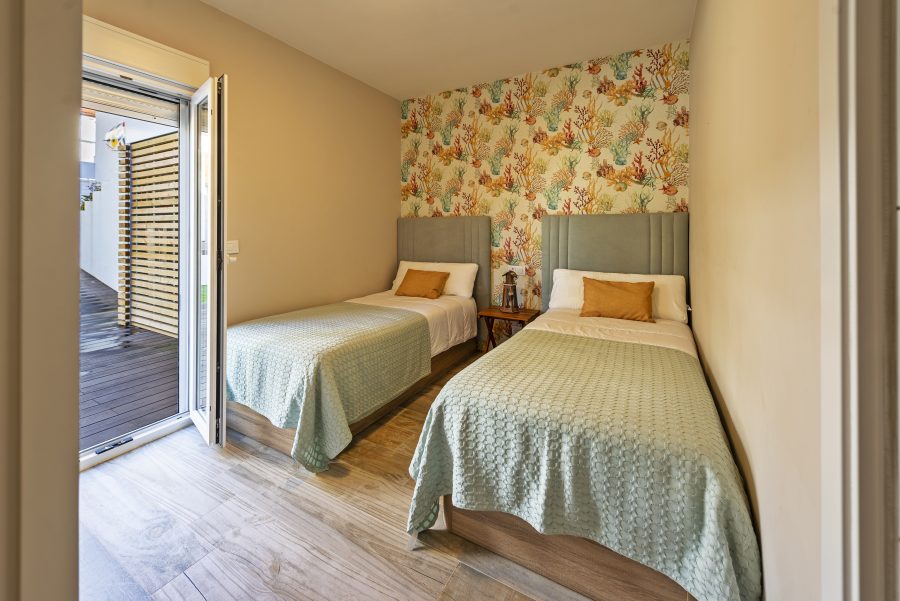 Camas de dormitorio 2 de Casa Playa Sanxenxo