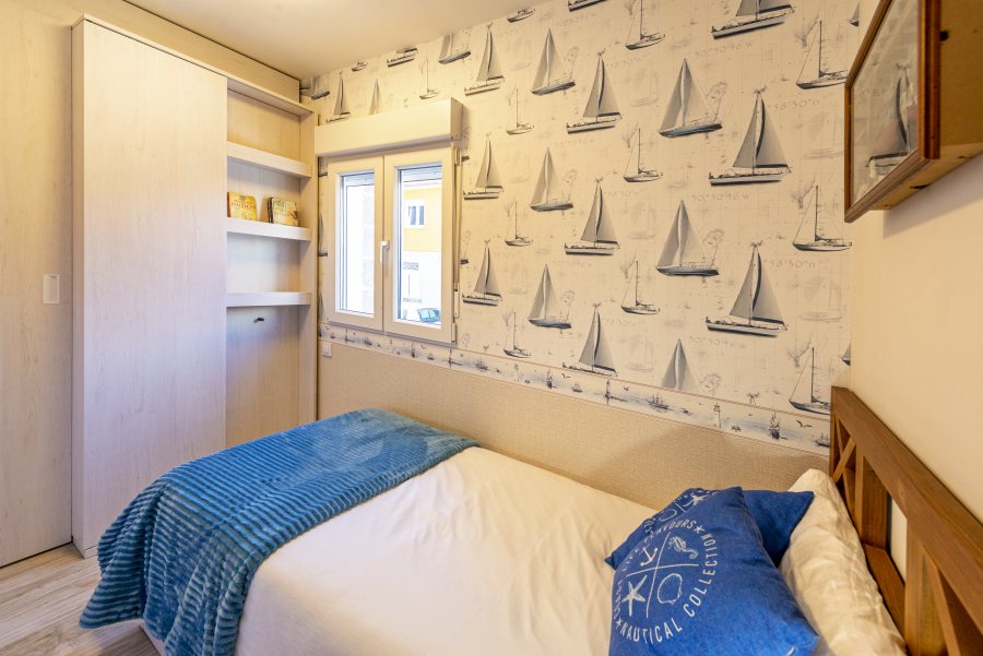 Vista dormitorio 3 de Casa Playa Sanxenxo